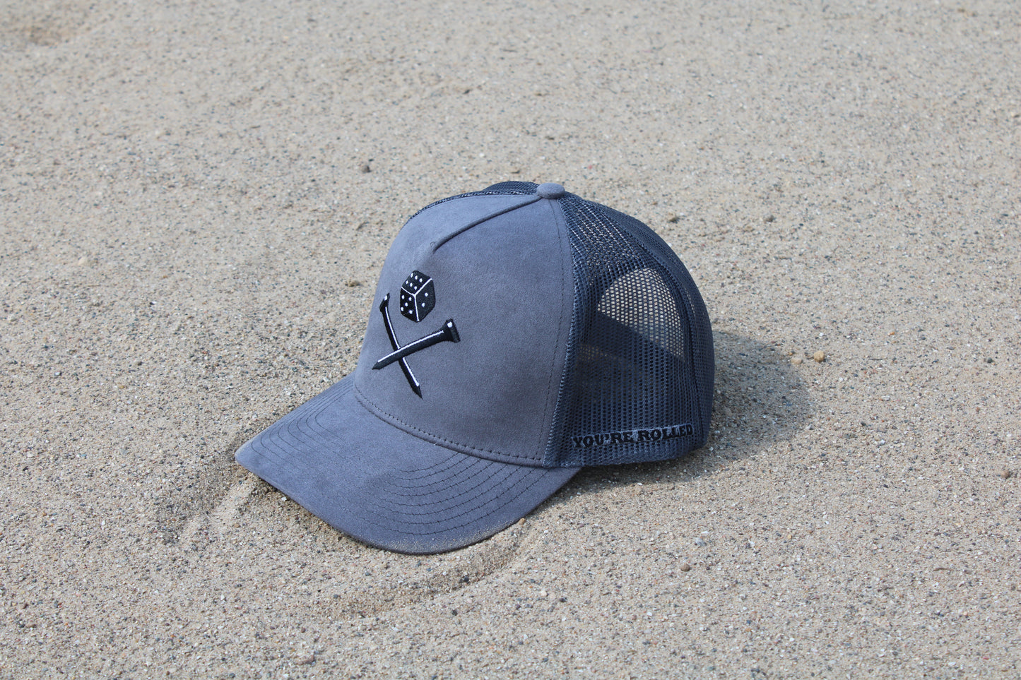 You're Rolled Velvet Dice and Tee Hat